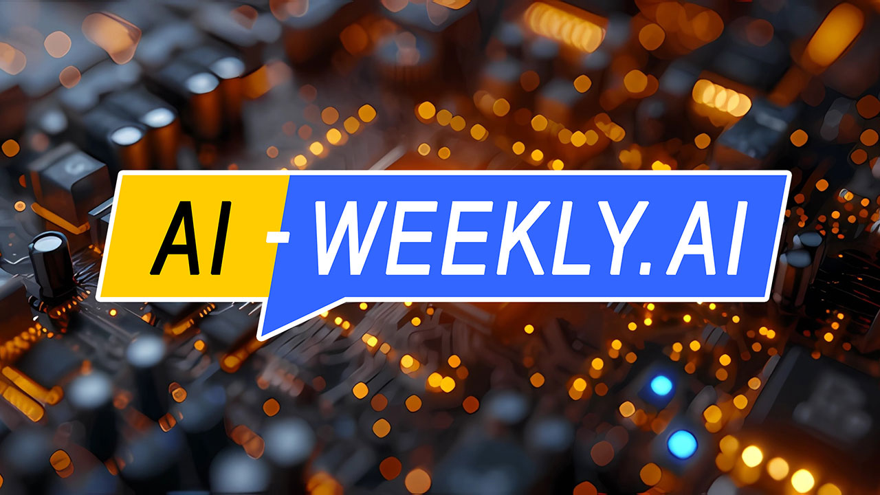 AI-Weekly for Tuesday, July 30, 2024 - Issue 123. This cover of the AI-Weekly newsletter depicts a close-up view of a circuit board with an illuminated orange icon of a brain at its center, symbolizing artificial intelligence. The intricate network of circuits and components around the brain icon is highlighted by glowing orange and blue lights, giving a futuristic and technological feel. The overall ambiance is dark, with the illuminated elements standing out sharply, suggesting a high-tech environment.