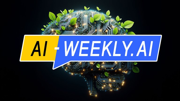 AI-Weekly for Tuesday, November 5, 2024 - Issue 137. This cover of the AI-Weekly newsletter depicts a stylized representation of a brain made from intricate, glowing electronic circuits resembling a printed circuit board, with vibrant green leaves sprouting throughout its surface. The illuminated lines and nodes create a networked pattern, giving the impression of connectivity and technological intelligence, while the fresh green leaves symbolize growth, sustainability, and a harmonious blend of technology with nature. The background is a dark gradient, enhancing the contrast of the bright circuitry and lush leaves, suggesting themes of eco-friendly technology or the integration of artificial intelligence with natural life.